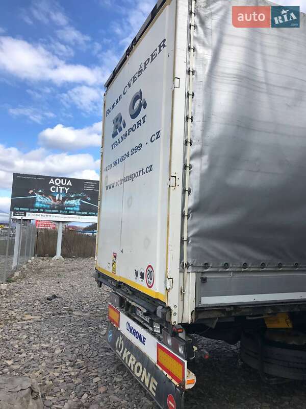 Тентованный борт (штора) - полуприцеп Krone SD 2013 в Мукачево