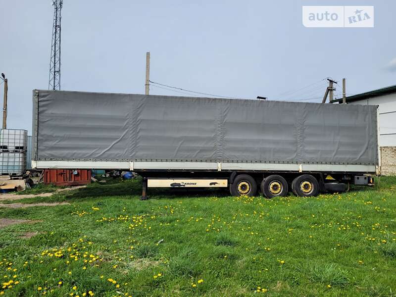 Тентованный борт (штора) - полуприцеп Krone SD 2013 в Ровно фото 2 Тентованный борт (штора) - полуприцеп Krone SD 2013 в Ровно