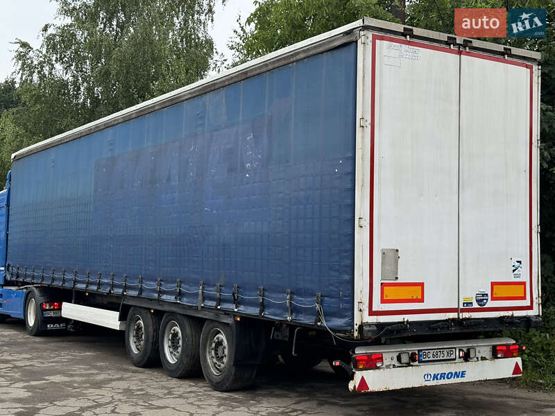 Тентованный борт (штора) - полуприцеп Krone SD 2005 в Львове
