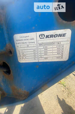 Контейнеровоз полуприцеп Krone SD 2008 в 