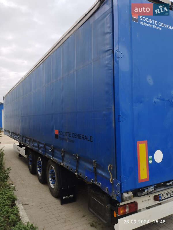 Тентований борт (штора) - напівпричіп Krone SD 2010 в Луцьку фото 6 Тентований борт (штора) - напівпричіп Krone SD 2010 в Луцьку