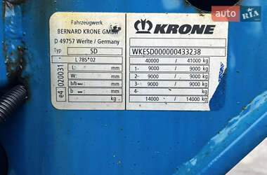 Контейнеровоз полуприцеп Krone SD 2008 в 