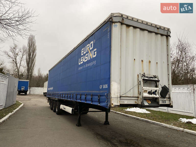 Тентований борт (штора) - напівпричіп Krone SD 2012 в Києві фото 2 Тентований борт (штора) - напівпричіп Krone SD 2012 в Києві