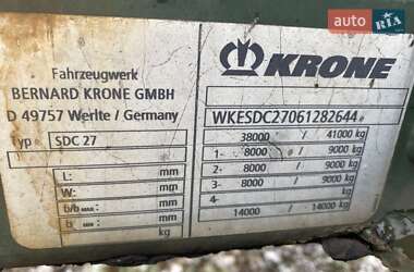 Контейнеровоз полуприцеп Krone SD 2006 в 