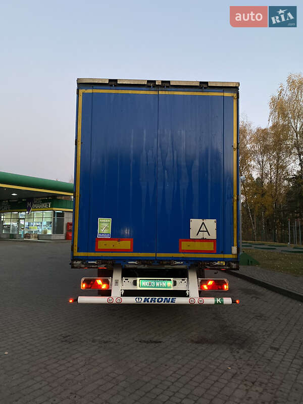 Тентованный борт (штора) - полуприцеп Krone SD 2015 в Луцке фото 7 Тентованный борт (штора) - полуприцеп Krone SD 2015 в Луцке