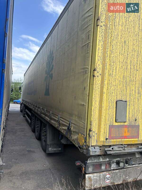 Тентованный борт (штора) - полуприцеп Krone SD 2014 в Днепре