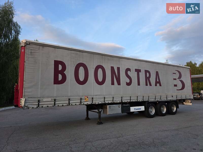 Тентованный борт (штора) - полуприцеп Krone SD 2014 в Ковеле