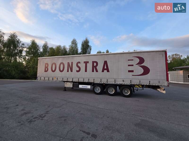 Тентованный борт (штора) - полуприцеп Krone SD 2014 в Ковеле