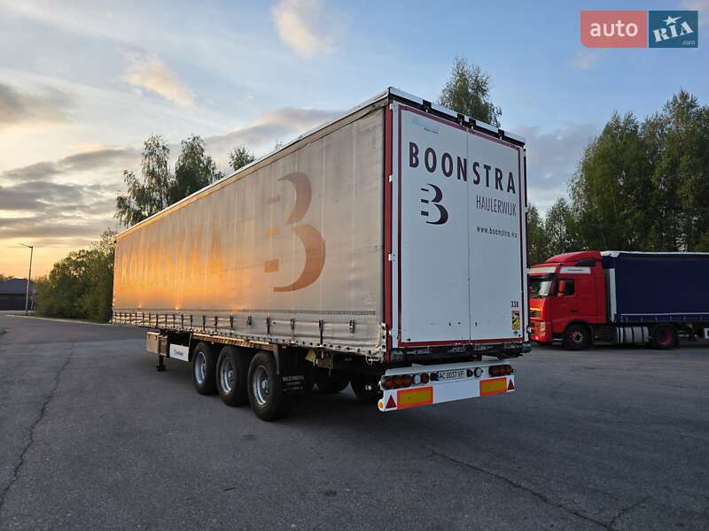 Тентованный борт (штора) - полуприцеп Krone SD 2014 в Ковеле