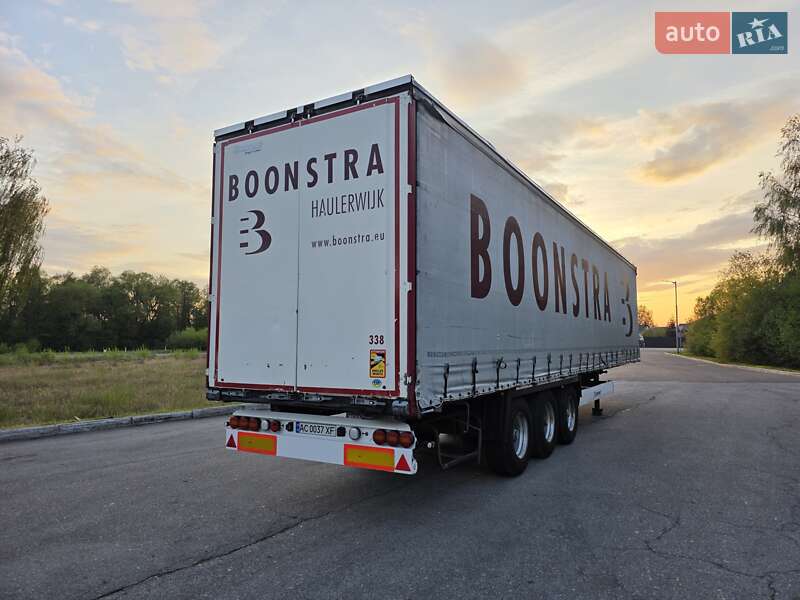 Тентованный борт (штора) - полуприцеп Krone SD 2014 в Ковеле