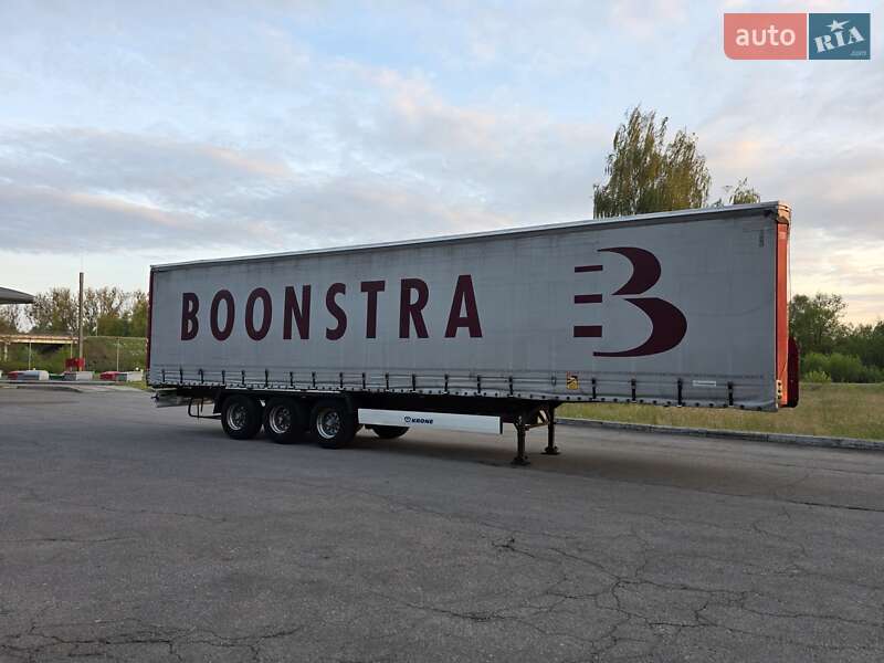 Тентованный борт (штора) - полуприцеп Krone SD 2014 в Ковеле