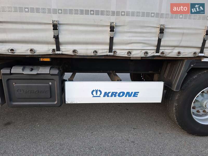 Тентованный борт (штора) - полуприцеп Krone SD 2014 в Ковеле
