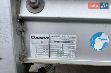 Тентованный борт (штора) - полуприцеп Krone SD 2014 в 