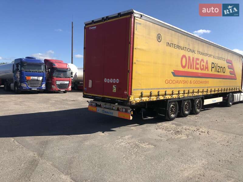 Тентованный борт (штора) - полуприцеп Krone SD 2015 в Львове фото 8 Тентованный борт (штора) - полуприцеп Krone SD 2015 в Львове