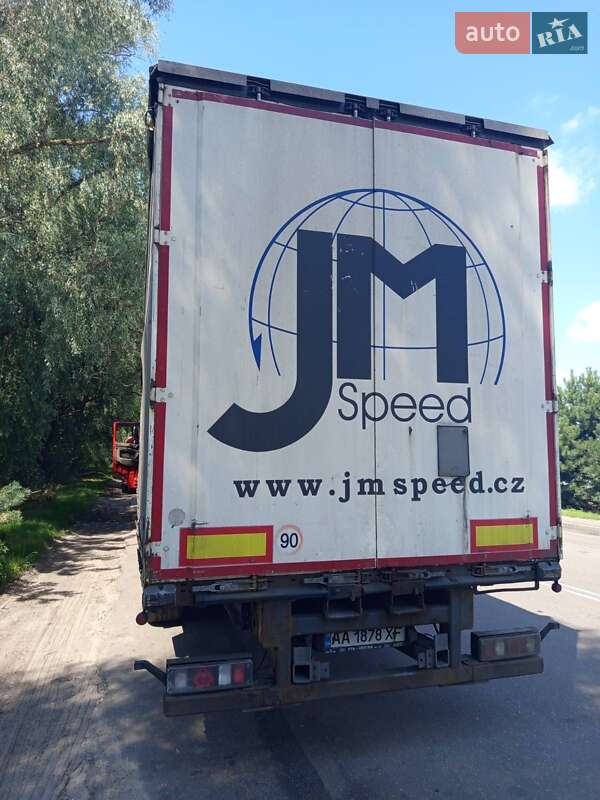 Тентованный борт (штора) - полуприцеп Krone SD 2014 в Киеве