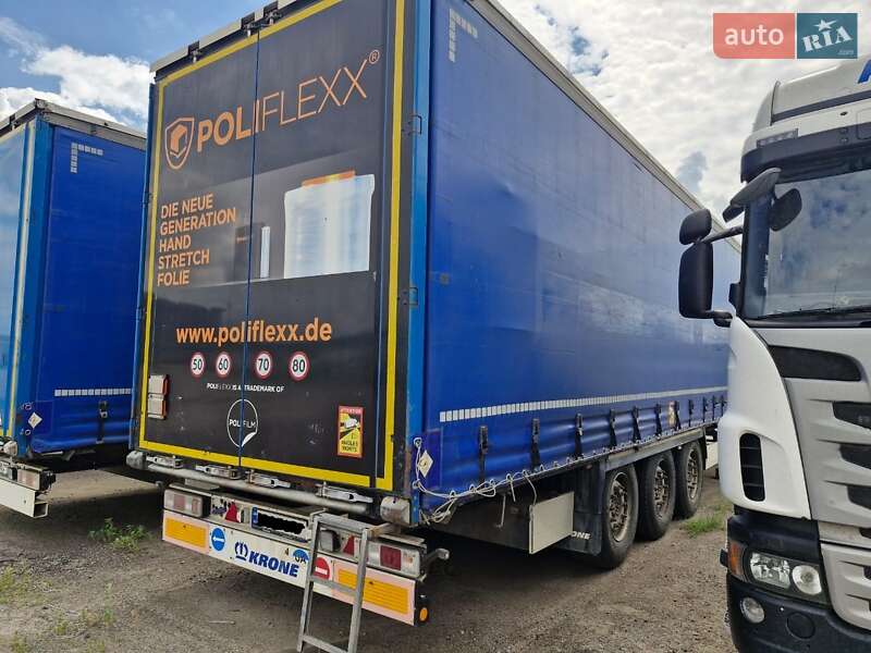 Тентованный борт (штора) - полуприцеп Krone SD 2016 в Киеве