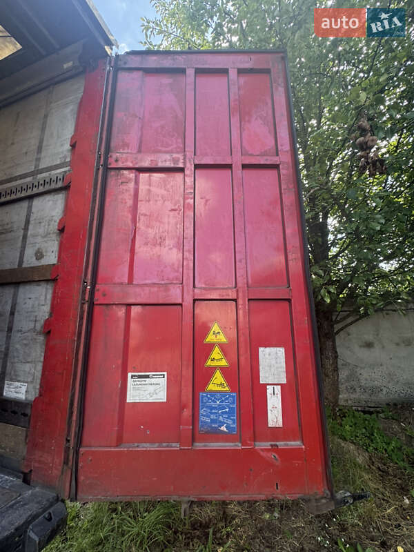 Тентованный борт (штора) - полуприцеп Krone SD 2013 в Маневичах