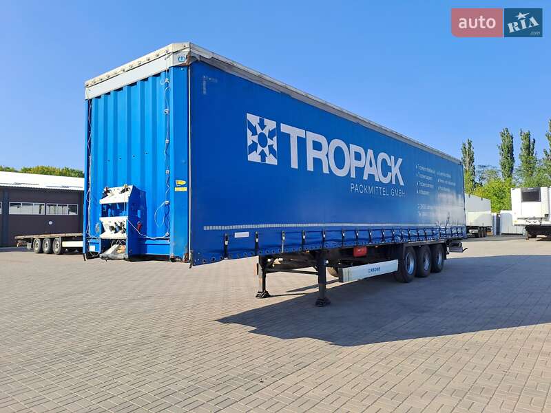 Тентованный борт (штора) - полуприцеп Krone SD 2015 в Черкассах
