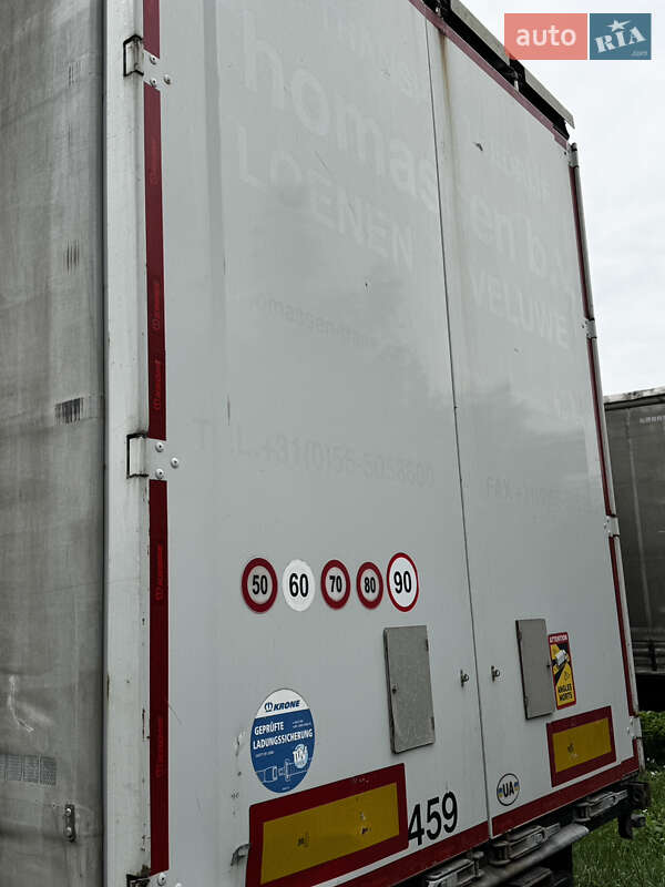 Тентованный борт (штора) - полуприцеп Krone SD 2012 в Коломые