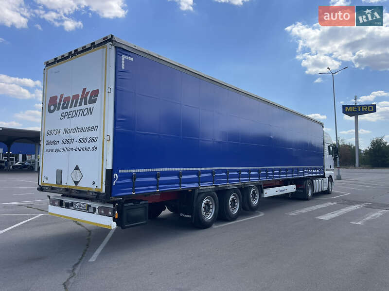 Тентованный борт (штора) - полуприцеп Krone SD 2013 в Запорожье