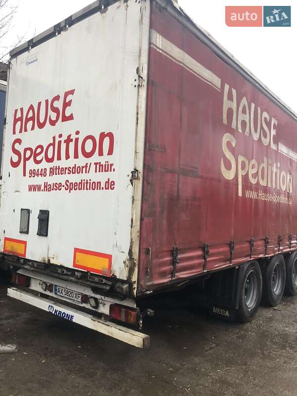 Тентованный борт (штора) - полуприцеп Krone SD 2010 в Харькове