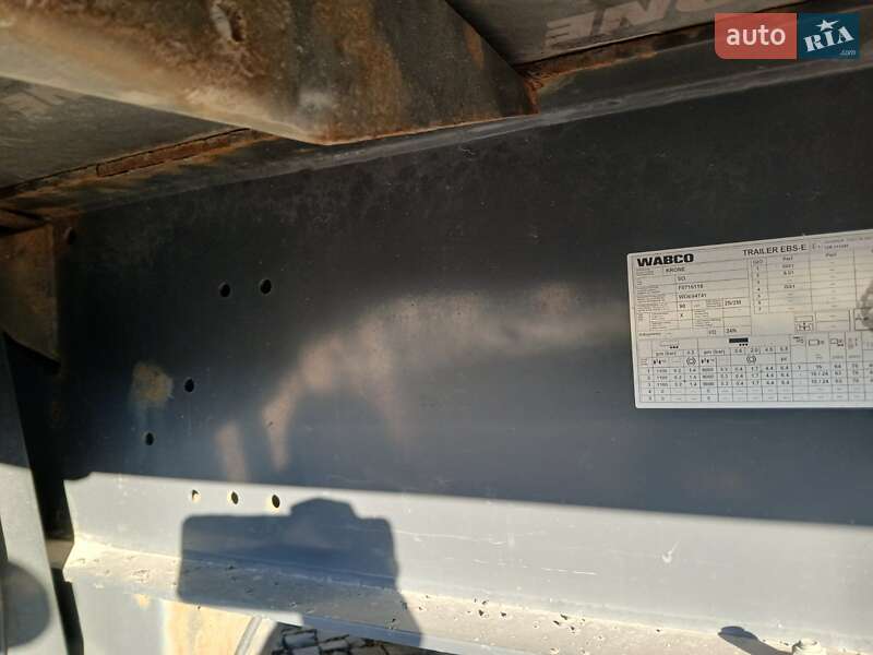 Тентованный борт (штора) - полуприцеп Krone SD 2016 в Мукачево