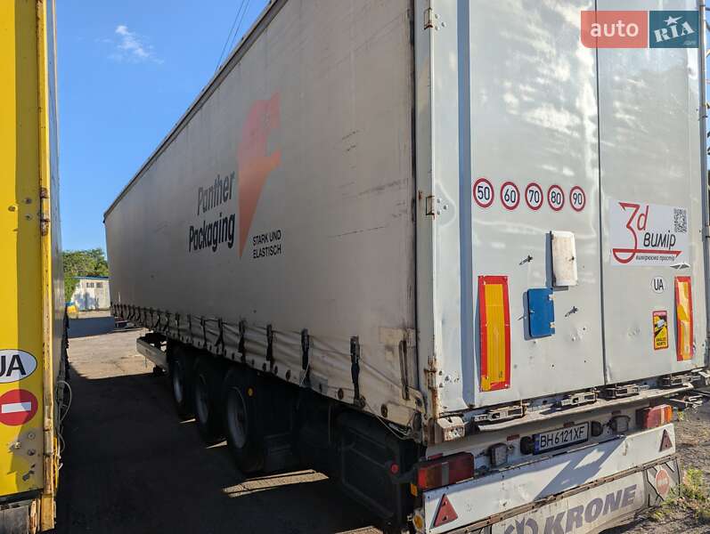 Тентований борт (штора) - напівпричіп Krone SD 2007 в Одесі