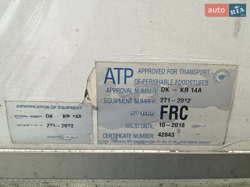 Рефрижератор полуприцеп Krone SD 2012 в Киеве