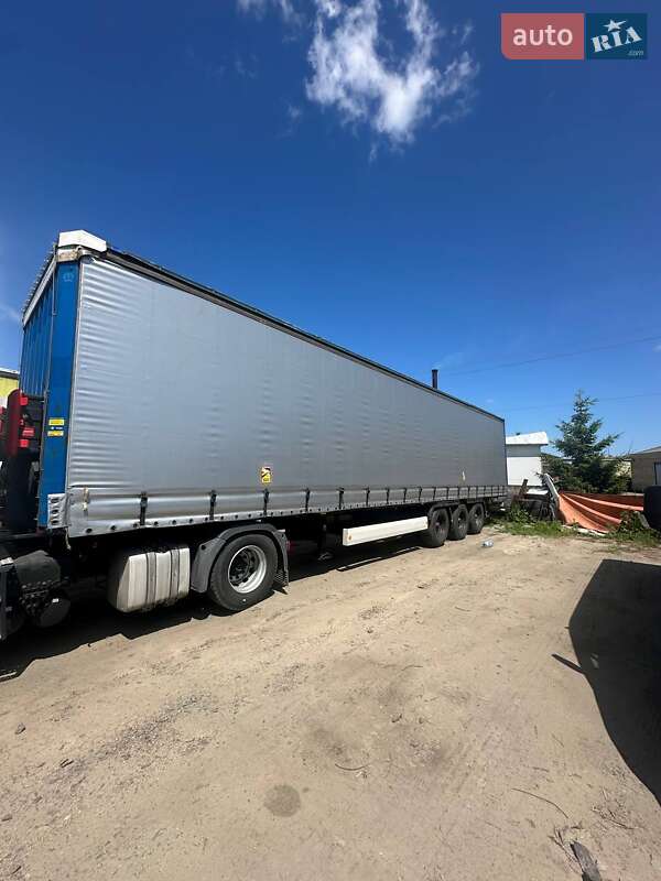 Тентований борт (штора) - напівпричіп Krone SD 2014 в Ковелі