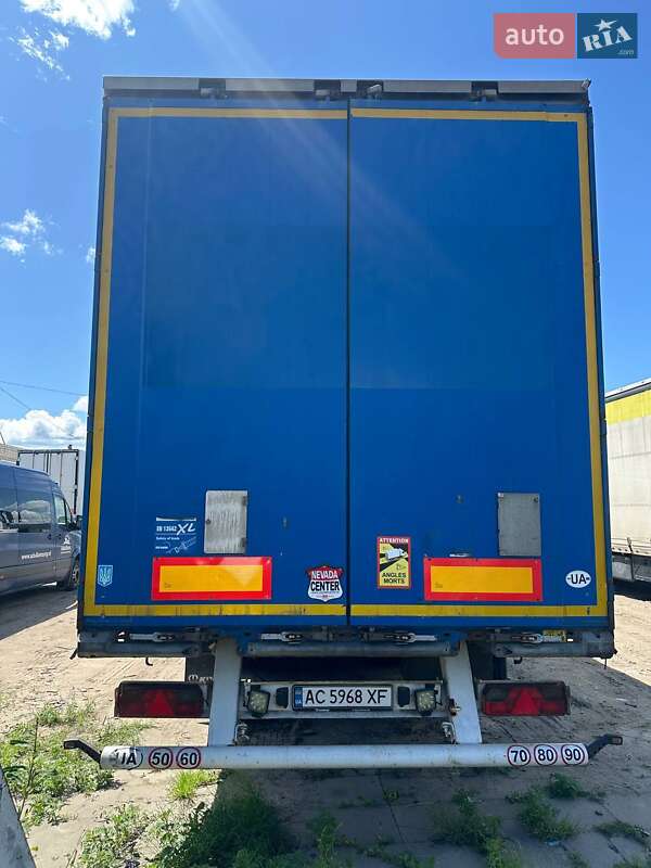 Тентований борт (штора) - напівпричіп Krone SD 2014 в Ковелі