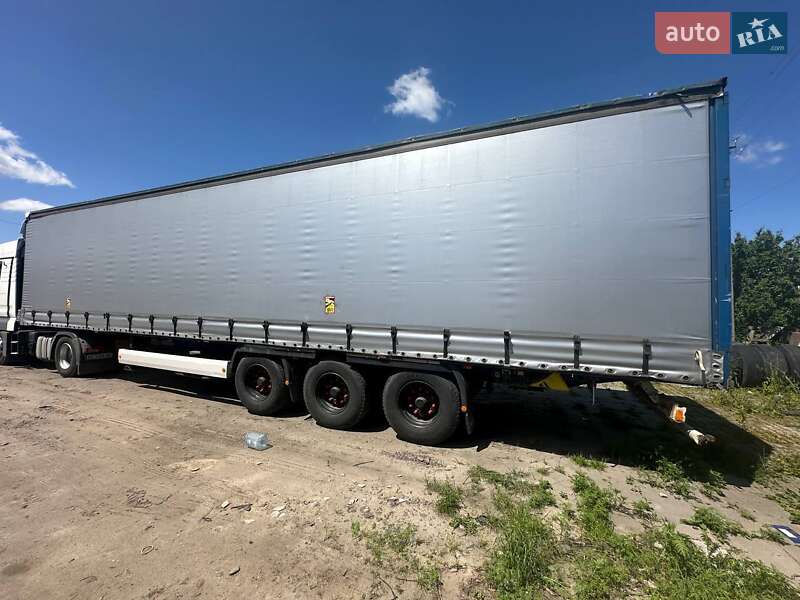 Тентований борт (штора) - напівпричіп Krone SD 2014 в Ковелі