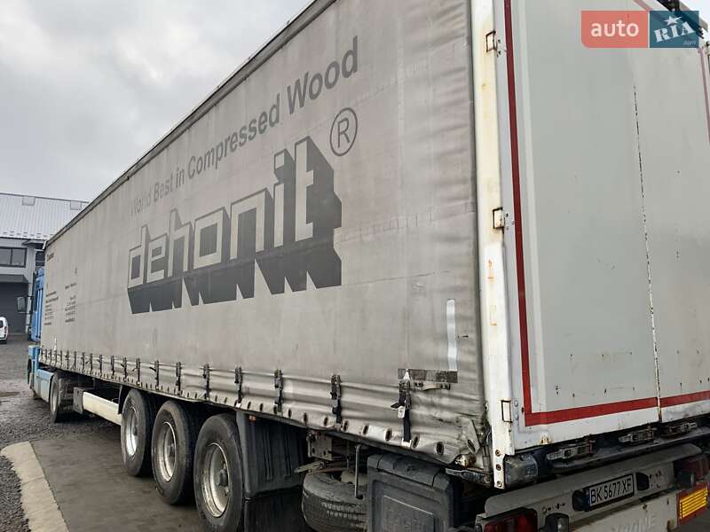 Тентованный борт (штора) - полуприцеп Krone SD 2007 в Костополе фото 3 Тентованный борт (штора) - полуприцеп Krone SD 2007 в Костополе