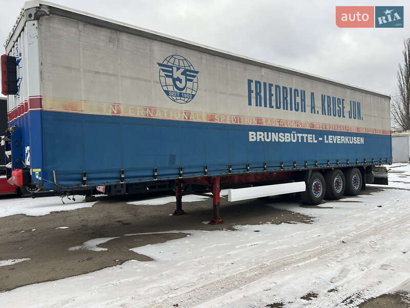 Тентований борт (штора) - напівпричіп Krone SD 2010 в Білій Церкві фото 7 Тентований борт (штора) - напівпричіп Krone SD 2010 в Білій Церкві