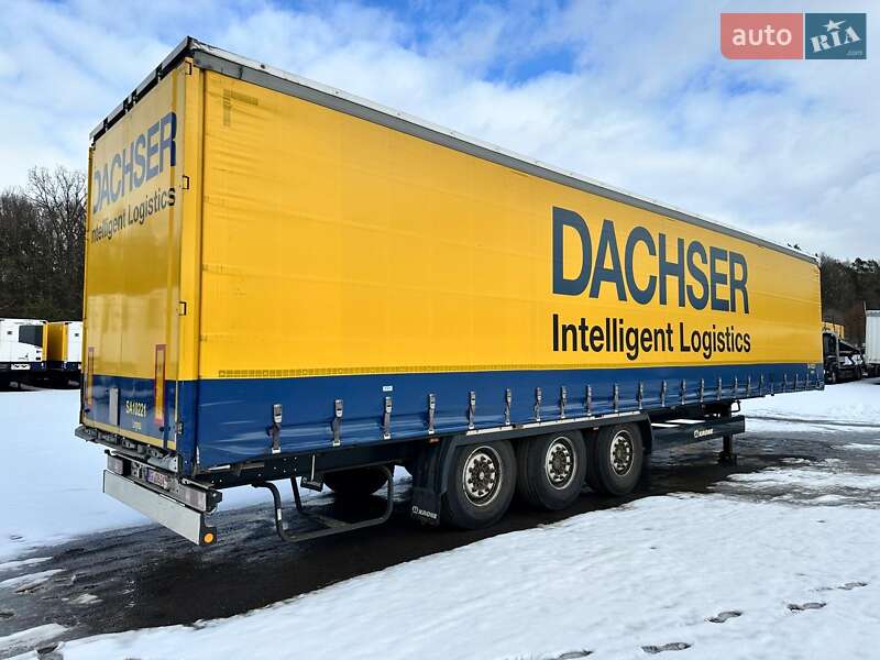 Тентованный борт (штора) - полуприцеп Krone SD 2018 в Днепре