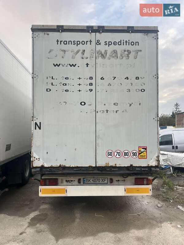 Тентований борт (штора) - напівпричіп Krone SD 2007 в Рівному