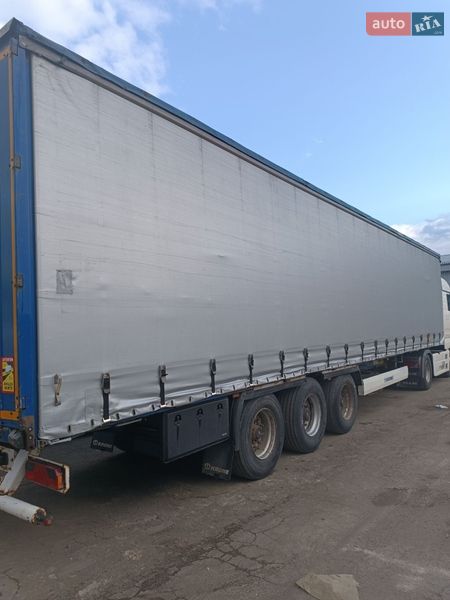 Тентованный борт (штора) - полуприцеп Krone SD 2012 в Виннице