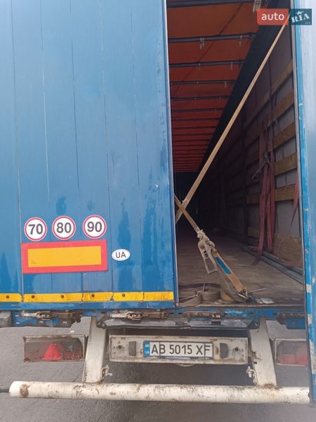 Тентованный борт (штора) - полуприцеп Krone SD 2012 в Виннице