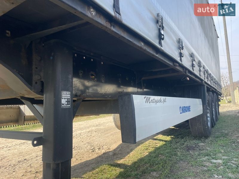 Тентований борт (штора) - напівпричіп Krone SDF 2010 в Долині фото 9 Тентований борт (штора) - напівпричіп Krone SDF 2010 в Долині