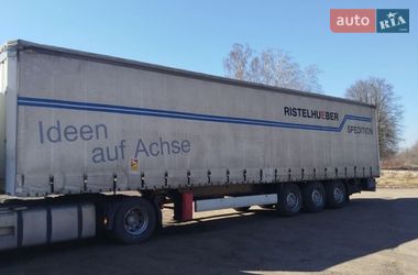 Тентований борт (штора) - напівпричіп Krone SDP 24 2007 в Вінниці
