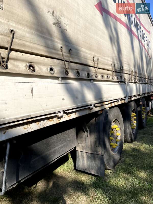 Тентованный борт (штора) - полуприцеп Krone SDP 27 2005 в Шполе фото 3 Тентованный борт (штора) - полуприцеп Krone SDP 27 2005 в Шполе