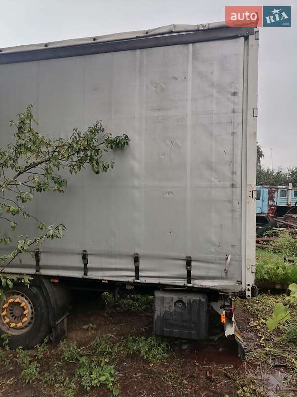 Тентованный борт (штора) - полуприцеп Krone SDP 27 2006 в Буске