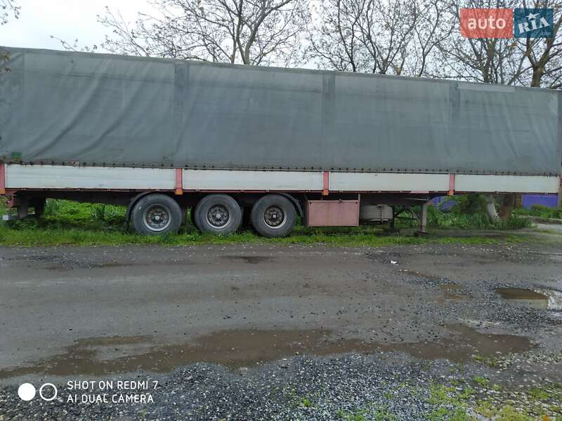 Тентованный борт (штора) - полуприцеп Krone SDP 27 1998 в Апостолово