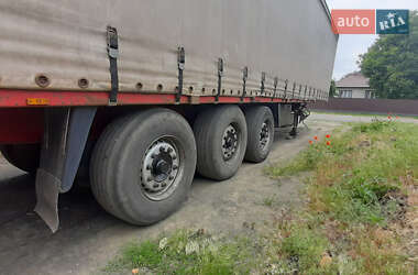 Тентованный борт (штора) - полуприцеп Krone SDP 27 2002 в 