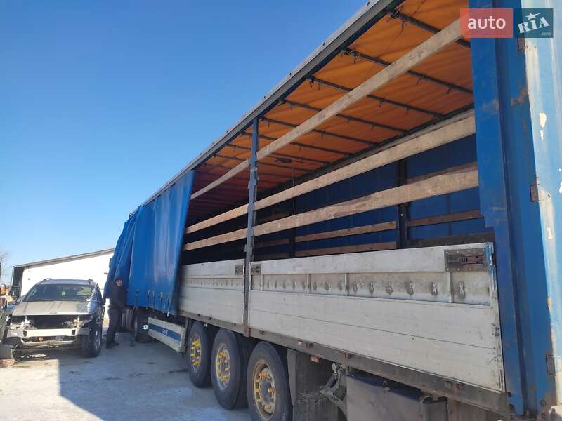 Тентованный борт (штора) - полуприцеп Krone SDP 27 2000 в Киеве
