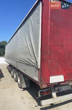 Тентованный борт (штора) - полуприцеп Krone SDP 27 2001 в 