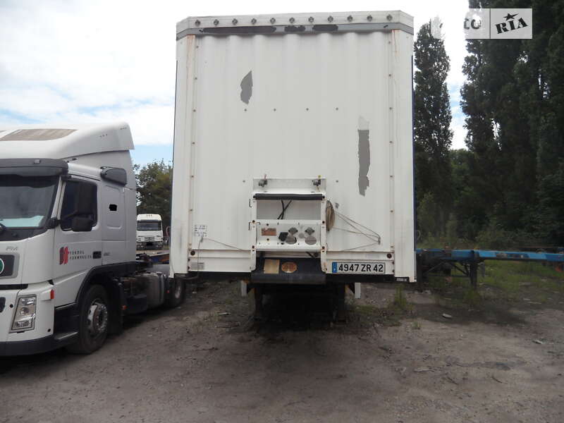 Тентованный борт (штора) - полуприцеп Krone SDP 27 2005 в Одессе
