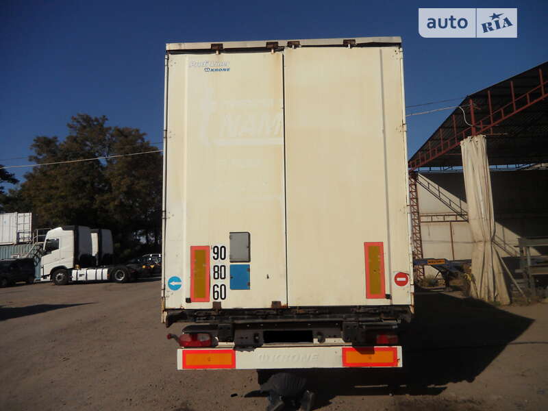 Тентованный борт (штора) - полуприцеп Krone SDP 27 2005 в Одессе