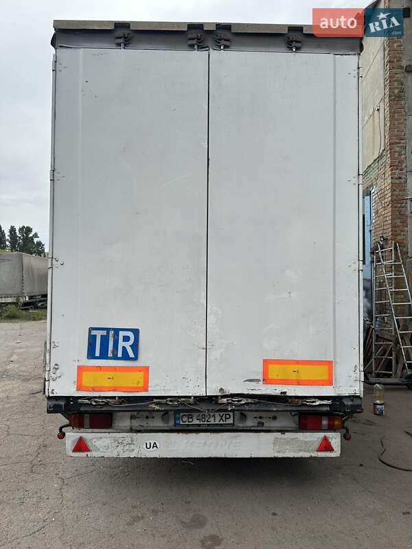 Тентованный борт (штора) - полуприцеп Krone SDP 27 2006 в Чернигове