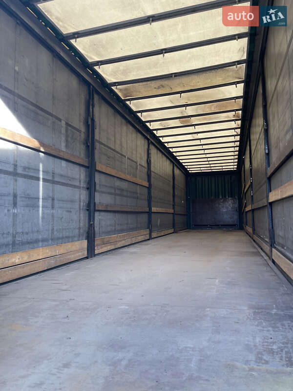 Тентованный борт (штора) - полуприцеп Krone SDP 27 2007 в Березному