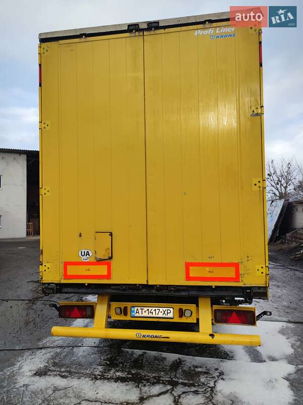 Тентованный борт (штора) - полуприцеп Krone SDP 27 2004 в Ивано-Франковске